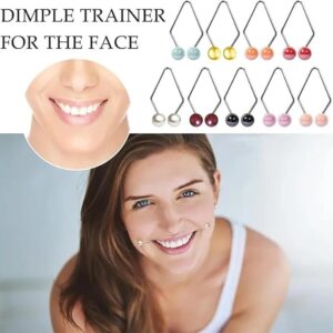 2 Pcs Dimple Makers Dimple Trainer Facial Exerciser Skin Care Tools for The Face Develop Natural Dimples Random Color-B0DMRBC9L4