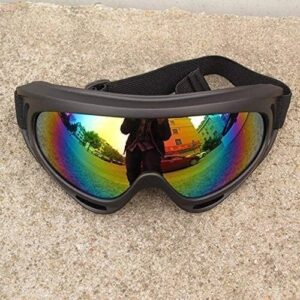 1Pcs Very Light Pilot Retro Goggles Dustproof Lens Frame Motorcycle Glasses Cruiser Scooter Snowboard Protective Gears Eye Protection Sunglasses Motorcycle Goggles-B0CN5X4X6C