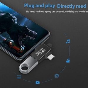 3in1 USB C to USB 3.0 OTG Converter USB 2 in 1 Type C Micro-OTG Adapter - Random Color-B0CQLQP5MC