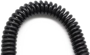 Plastic Black Retractable Spring Coil Spiral Stretch Chain Keychain Key Ring For Men Women Key Holder Keyring Gifts-B0C4JZ14XL