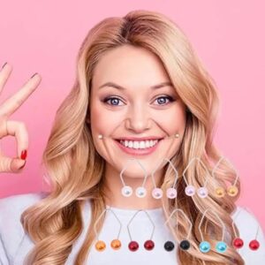 2 Pcs Dimple Makers Dimple Trainer Facial Exerciser Skin Care Tools for The Face Develop Natural Dimples Random Color-B0DMRBC9L4