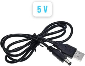 1Pcs - Usb Power Boost Line Dc 5v To Dc [ 5V ] Step Up Module Usb Converter Adapter Cable 2.1x5.5mm Plug-B0D31HX8FX