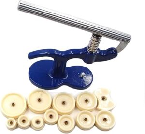 Watch Press Set Watch BacWatch Press Set Watch Back Press Tool Watch Repair Kit Watch Replacement Tool 25-40mm 12 Dies Set Watchmakers Tool- B0C8MYGBWR