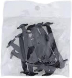 14pcs/Lot Shoes Accessories Elastic Silicone Shoelaces Elastic Shoelace Creative Lazy Silicone Laces No Tie Rubber Lace (Black)-B0CHMTW3PX