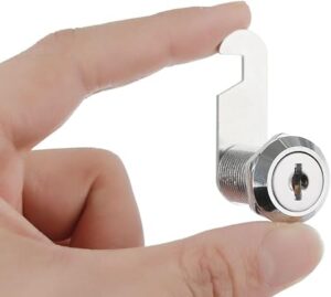 (1 PCs) Cam Lock 16mm Cabinet Locks Secure Important Files and Drawers Keyed for Mailbox, Lockers, Cupboards, Cabinet, Toolbox (Code 16mm)-B0D6KVCBQ3