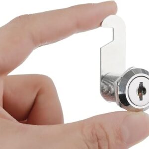 (1 PCs) Cam Lock 16mm Cabinet Locks Secure Important Files and Drawers Keyed for Mailbox, Lockers, Cupboards, Cabinet, Toolbox (Code 16mm)-B0D6KVCBQ3