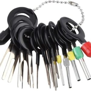 Wire Terminal Removal Tool for Car Wiring Connector Pin Extractor Puller Tools (11 Pcs)-B0CLHL42TX
