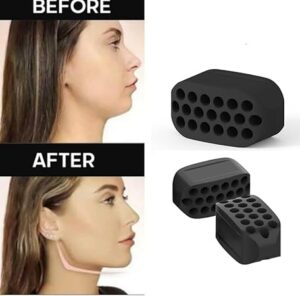 1pcs Jaw Line Exerciser Ball Facial Jaw Muscle Toner Trainin Fitness Anti-aging Food-grade Silica Face Chin Cheek Lifting Slimmin - B0CGFBZX72