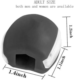 1pcs Fitness Jawline Exercise Stress Ball Face Jaw Exerciser Trainer Muscle Simulator for Cheekbones Trainer Jawliner Jaw Liner (Color Is Random) -B0CKJ9JKF7