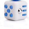 MySouq-Store -Ruvince Fidget Cube Toy Relieves Stress, Anxiety for Children and Adults (White & Blue)B098TYG5X4