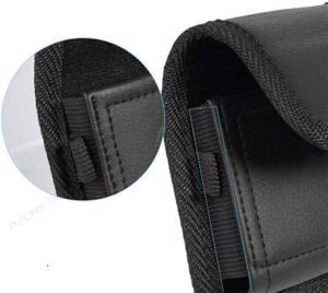 (1PC) Leather Phone Pouch For Samsung Z Flip 3 5G Belt Clip Holster Oxford Cloth Phone Case For Galaxy Z Flip3 5G SM-F711B Waist Bag-B0C7PR5YR2