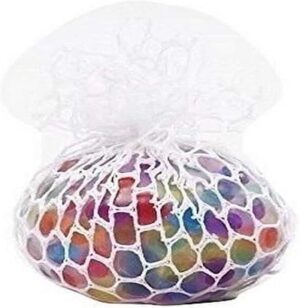 Anti Stress squishy Mesh Rainbow Ball-B091CFL8KH