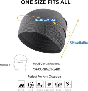 Summer Cool Running Cap Fashion Bicycle Hat Cycling Sport Caps Headdress Headscarf Hiking Baseball Riding Beanie Men Women Hats 1PCs -B0DJYNJ83H