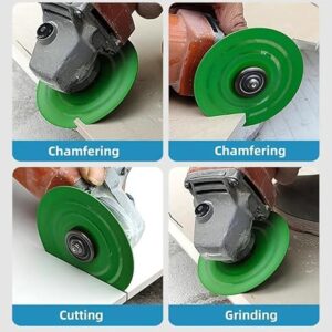 [ 1Pc ] 4inch Super Thin Cutting Disc For Porcelain Glass Ceramic Tile Diamond Saw Blade High Quality Heat-resistant Diamond Saw Blade inner 20mm-outer30mm Brand: Generic