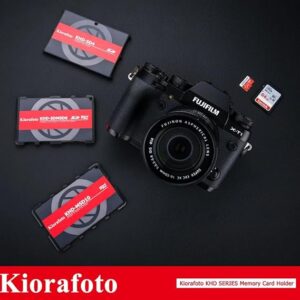 Kiorafoto Camera Accessories Memory Card Holder SD/MSD/Micro SD/TF Protector for Canon 1300d/Nikon D5300/Sony A6000 Lightweight