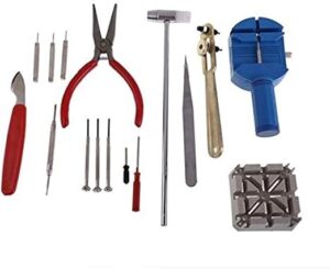 Men's and Women's Repair Set Pin Strap Remover Tool for Watch 16 Pieces - B0993S6BZN