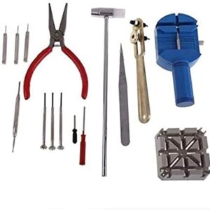 615h1YsaleL._AC_SX522_ Men's and Women's Repair Set Pin Strap Remover Tool for Watch 16 Pieces - B0993S6BZN