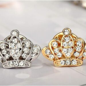61CWMWwmeHL._AC_SL1100_ Fabulous Mini Crown Brooch For Women From Mai Souk Stour, Gold Color-B0DLHMQYCY
