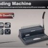 Bright Office 8622 Binding Machine A4 - Black Grey -B096S4FLVD