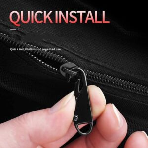 LBGFXPZZB 5pcs Fashion Zipper Slider Puller Instant Repair Kit for Zipper Replacement for Broken Buckle Travel Bag Suitcase Zipper Head-China,C - B09T2WRJ1T