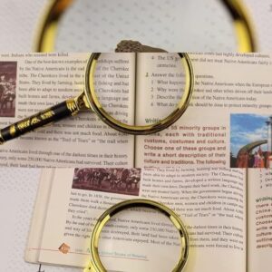 Handheld Reading Magnifying Glassing-Magnification, High-Definition, Can Be Used for Jewelry and Jade Identification 80mm-B0BHR89HJJ
