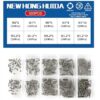M1 M1.2 M1.4 M1.6 M2.5 M3 304 Stainless Steel Watch Eyeglasses Screws Small Screw Set Metric Thread Phillips Bolt Assortment Kit (500Pcs) (M1.4 M1.6 (500Pcs))-B0DL4SDGBH