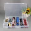 61LGo8m5PqL._AC_SY450_ 1Pcs Plastic Organizer Box with Dividers - 28 Compartment Organizer - Clear Organizer Box for Screws,Felt Letter Board Letters,Jewelry,Beads,Buttons,Fishing Tackle,Loom Bands W21*L34cm-B0DFV446C9