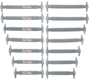 14pcs/Lot Shoes Accessories Elastic Silicone Shoelaces Elastic Shoelace Creative Lazy Silicone Laces No Tie Rubber Lace-B0CHGT1HN3