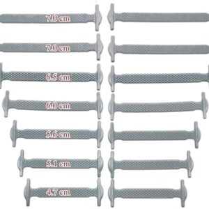 14pcs/Lot Shoes Accessories Elastic Silicone Shoelaces Elastic Shoelace Creative Lazy Silicone Laces No Tie Rubber Lace-B0CHGT1HN3