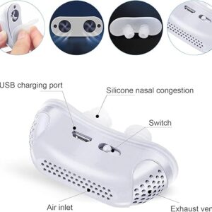61Nh3ZABr-L._AC_SX569_ (Random Color) 3 in1 Recharge with Small fan Anti Snoring Devices, Anti-Snoring Solution, Electric Variable Snore Solution to Stop Snoring, Mini Sleep Aid for Blocked Nostrils-B0CSKSFWHQ