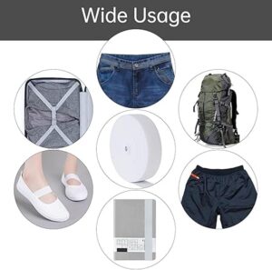 Clothes Elastic Rubber - 2.0 cm Width 5m Long Elastic clothing tape 2 cm wide 5 meter roll white-B0D5ZDV16J