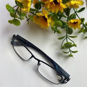 Metal Colored Reading Glasses for Men and Women-B0D7SDZWL8