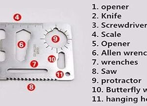 Men's, Women's Stainless Steel Multifunction Knife (Silver) B091CNNDKY