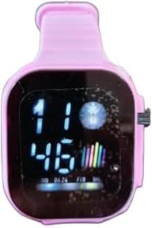 [1Pcs] Led Display Digital Kids Watches Sport Boys Girls Luminous Children’s Electronic Wristwatch Students Clock Watches Relojes 2024-B0DJH27QQK