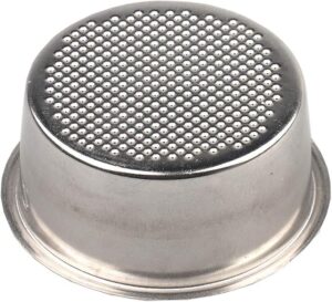 51mm Double Shot stainless steel unpressured basket for coffee machines Non-Pressed Filter Basket-B0DFS5VJ2T
