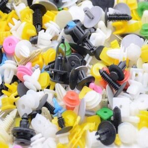 Case Mixing Clip Universal Car Fender Plastic Bumper Auto Furniture Plastic Fastener (100)-B0C1664NBV