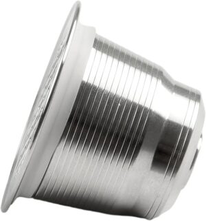 [1 Cpsuls Stainless ] For Reusable Coffee Capsule Stainless Steel Rich Crema Espresso Refillable Filters Pod Fit Inissia Pixie Essenza Mini (Mesh Mesh) Brand: Generic