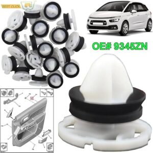 For Renault Clio Fluence Kadjar Laguna Latitude Master Megane Scenic III Twingo Espace Car Door Interior Panel Card Trim Clips Brand: Generic