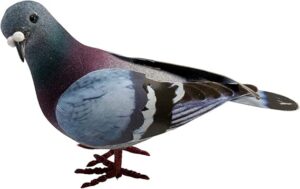 Simulation Foam Pigeon Model,Artificial Imitation Animal Fake Pigeon Home Garden Ornament Miniature Decoration(Random) Brand: Generic