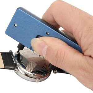 Universal Watch Adjustable Back Case Opener Closer Remover Repair Screw Watchmaker Holder Tool Open Watch Back Cover Battery Tool Portable Watch Repair Tool-B091BNHN7V