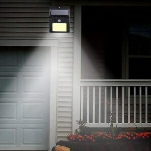 Solar Lights for Outdoor Use with Motion Sensor LED Waterproof, Super Bright Garden Wall Light for Wall, Post, Pathway, Garden, Outdoor Light, Security Wall Light 30Led-B0DMSQVRC3