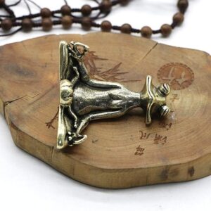 -BIPL Statue Decorative Sculptures Retro Brass Meditation Zen Buddhism Frog Statue Small Ornament Copper Animal Sculpture Frankincense Burner Home Desk Decoration Tea Pet-B094CZ12JL565