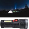 Versatile Flashlight with USB Charging Cable and 4 Different Lighting Modes (2 Pack) - Improve Visibility in the Dark and Comprehensively Meet Lighting Needs Now Exclusive to Prime Shop-B0CPWR2DJZ