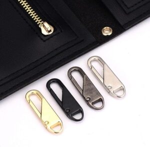 EAUSO Zipper Puller, Zipper Slider Replacement, Zipper Slider Puller, Instant Zipper Repair Kit, Replacement for Broken Buckle, Travel Bag, Suitcase, Zipper Head, DIY-‎ B0CHBQLNJX