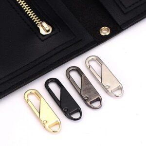 EAUSO Zipper Puller, Zipper Slider Replacement, Zipper Slider Puller, Instant Zipper Repair Kit, Replacement for Broken Buckle, Travel Bag, Suitcase, Zipper Head, DIY-‎ B0CHBQLNJX