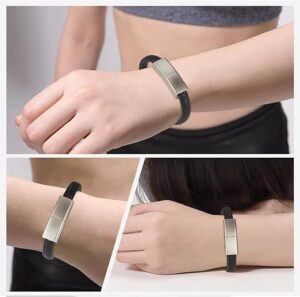 Bracelet USB Flash Drive Black Wristband Pen Drive Creative Gifts Memory Stick Water Proof External Storage (60GB)B0CVFQKBSN