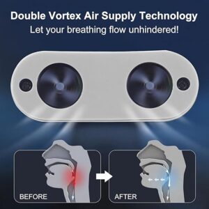 (Random Color) 3 in1 Recharge with Small fan Anti Snoring Devices, Anti-Snoring Solution, Electric Variable Snore Solution to Stop Snoring, Mini Sleep Aid for Blocked Nostrils-B0CSKSFWHQ