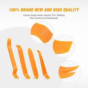 4pcs Removal Installer Pry Tool For Car Auto Radio Door Clip Panel Trim Dash Audio (Upgrade)B0CKGYLD87