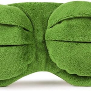 Lobagve Van Caro 3D Unisex Frog Eye Mask Blindfold-Super Soft Padded Shade Cover,Cartoon Eye Patch Blinder Travel Long Flights Gifts(Green)-B07G58MLGJ