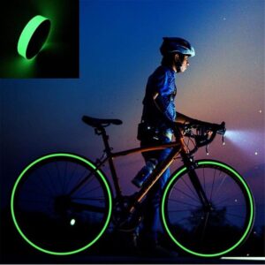 5m Glow Tape Wall Sticker Luminous Gaffer Tape Light Reflective Tape Safety Use to Mark Stairs-B091C1RVMK